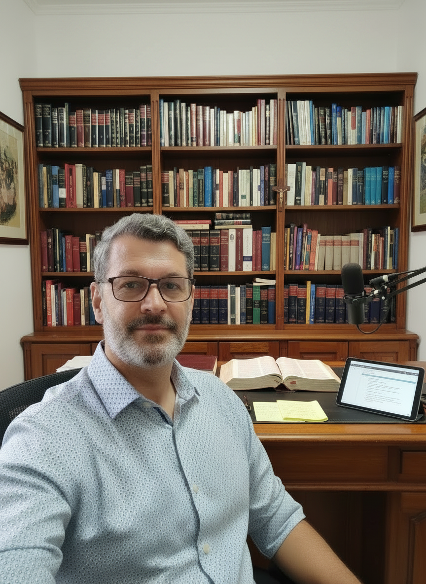Luciano - Coordenador do projeto Explorando as Escrituras